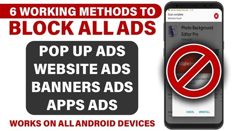 How do I get rid of banner ads on Android?