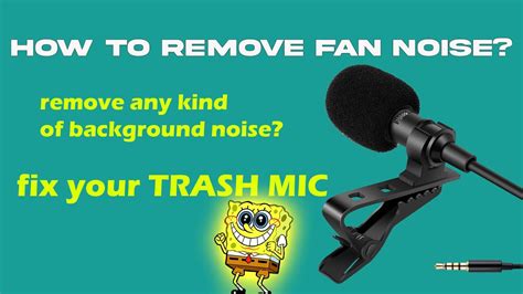 How do I get rid of fan noise?