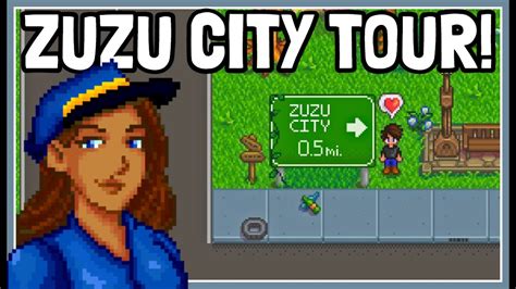 How do I get to Zuzu city Stardew Valley?