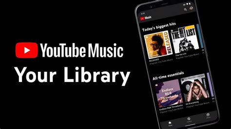 How do I get to my YouTube Music library on my Iphone?