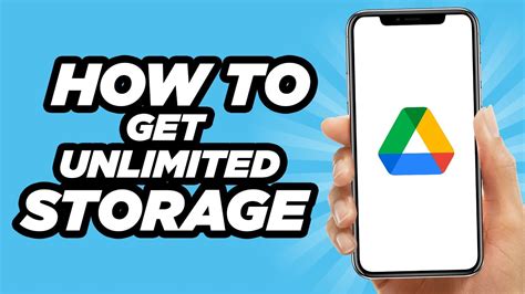 How do I get unlimited Google storage?