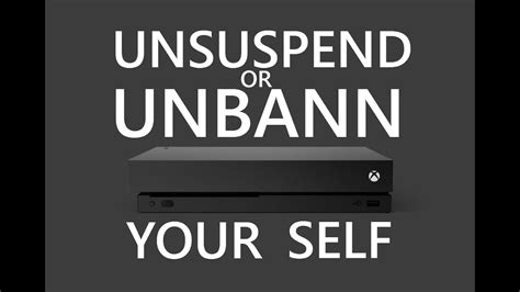 How do I get unsuspended from Xbox?