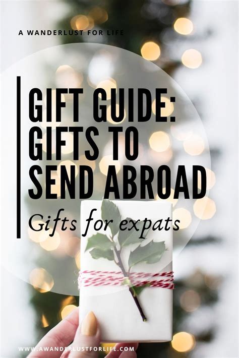 How do I gift a friend who lives abroad?