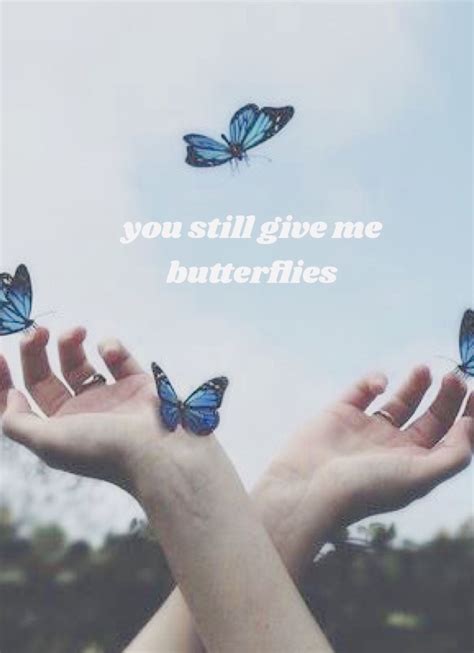 How do I give my crush butterflies?