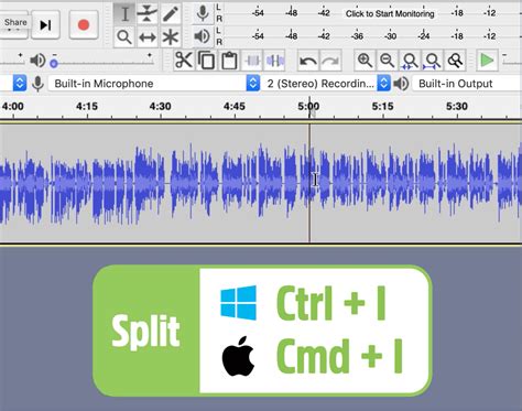 How do I grab and move audio in Audacity?