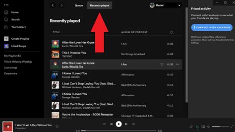 How do I hide my Spotify history?