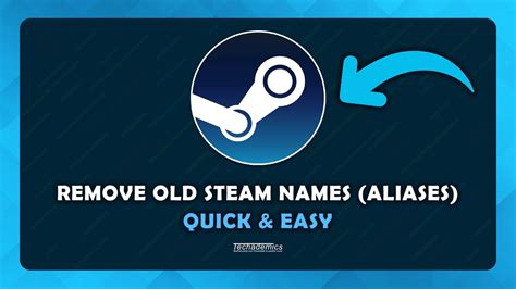How do I hide my old Steam name?