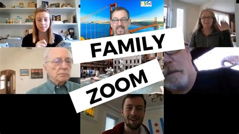 How do I host a family Zoom?