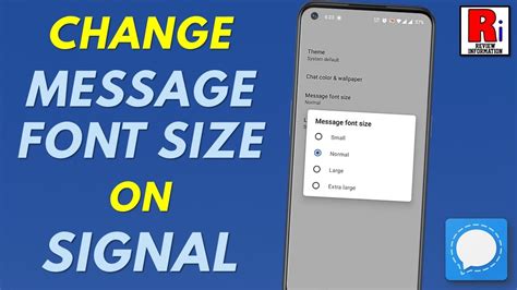 How do I increase text size on messenger?