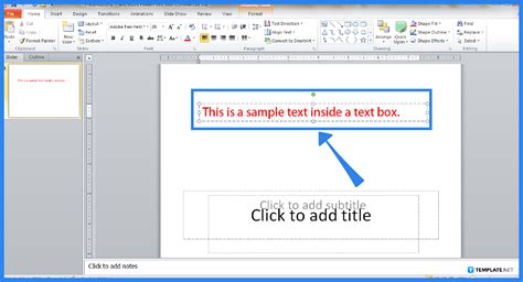 How do I insert a textbox into all slides?