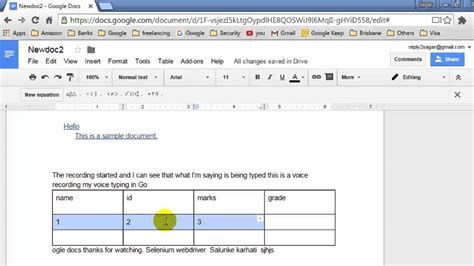 How do I insert multiple rows in a table in Google Docs?