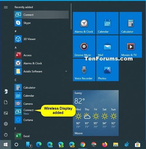 How do I install Connect app on Windows 10?