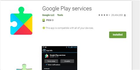 How do I install Google Play services if I deleted it?