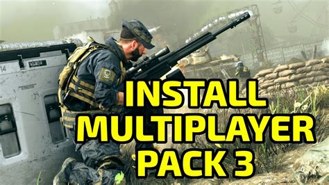 How do I install Modern Warfare multiplayer only?