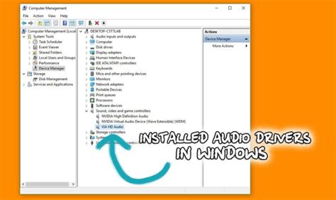 How do I install an audio device on my laptop?