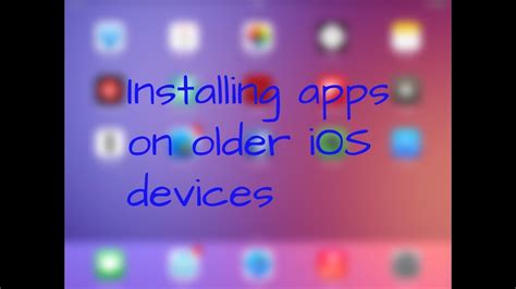 How do I install an older version of iOS?