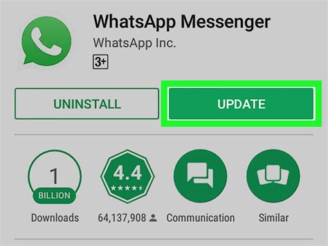 How do I install the latest version of WhatsApp on Android?