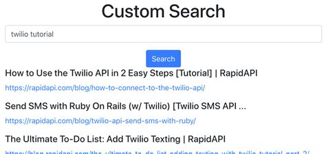 How do I integrate Google search API?