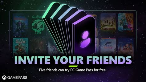 How do I invite friends to Game Pass?