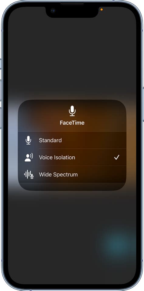 How do I isolate audio on FaceTime?