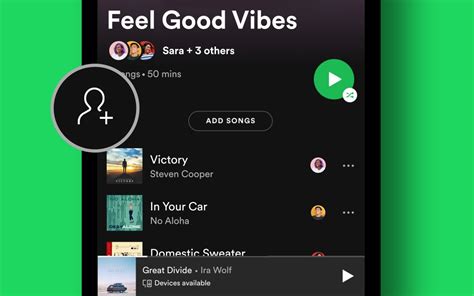 How do I join a share play on Spotify?