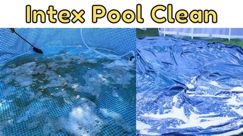 How do I keep my Intex pool crystal clear?