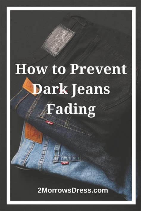 How do I keep my black jeans from fading?