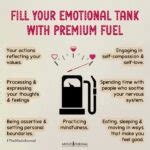 How do I keep my emotional tank full?