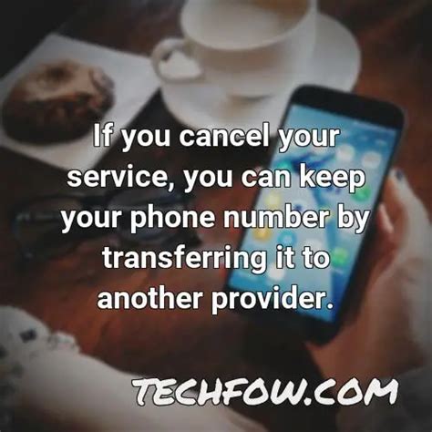 How do I keep my phone number without service?