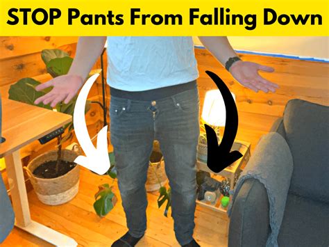 How do I keep my sagging pants from falling down?