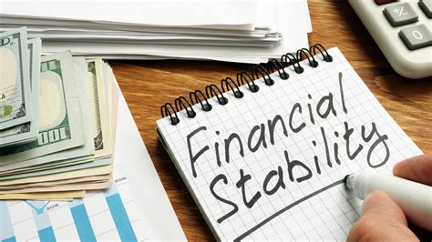 How do I know if I'm financially stable?