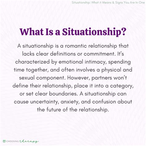 How do I know if I'm in a Situationship?