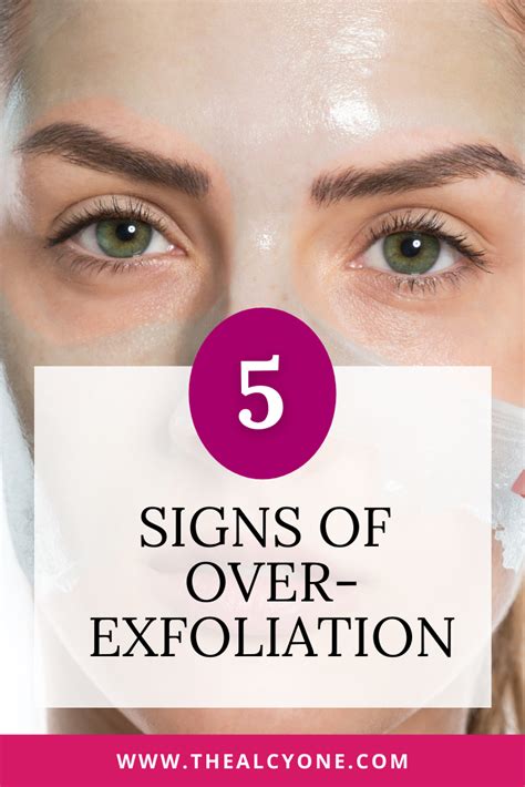 How do I know if I'm over exfoliating?