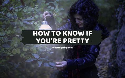 How do I know if I'm pretty?