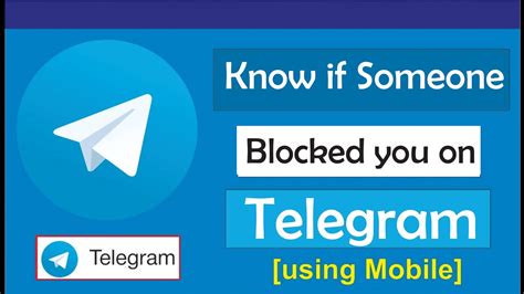 How do I know if I am blocked on Telegram Reddit?