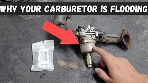 How do I know if I flooded my carburetor?