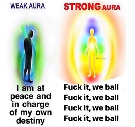 How do I know if I have a weak aura?