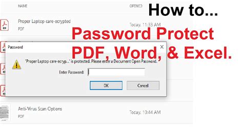 How do I know if a PDF is secure?