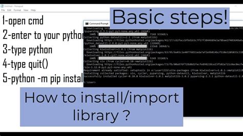 How do I know if a Python library is installed on Windows?