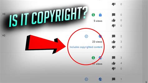 How do I know if a video is copyrighted?