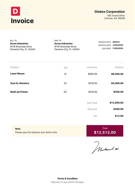 How do I know if an invoice is legit?