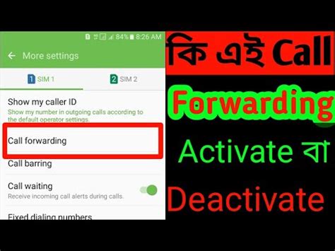How do I know if call forwarding is active?