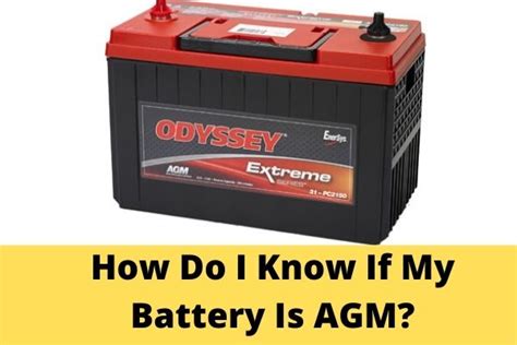 How do I know if my AGM battery is frozen?