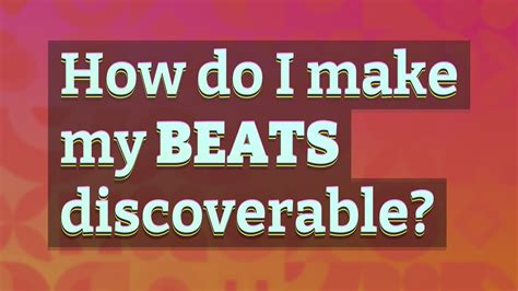 How do I know if my Beats are discoverable?