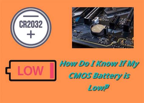 How do I know if my CMOS battery is working?