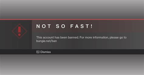 How do I know if my Destiny 2 account is banned?