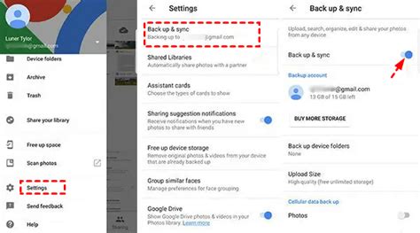 How do I know if my Google Photos are synced?