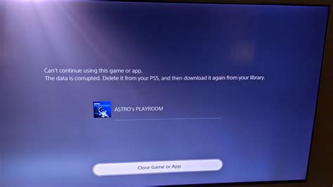 How do I know if my PS5 is corrupted?
