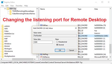 How do I know if my RDP port is listening?