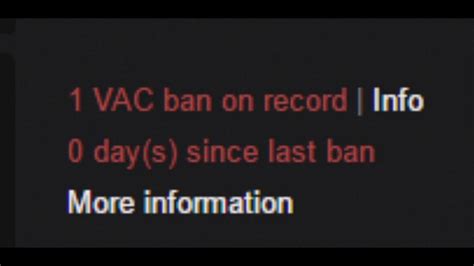 How do I know if my VAC is banned?